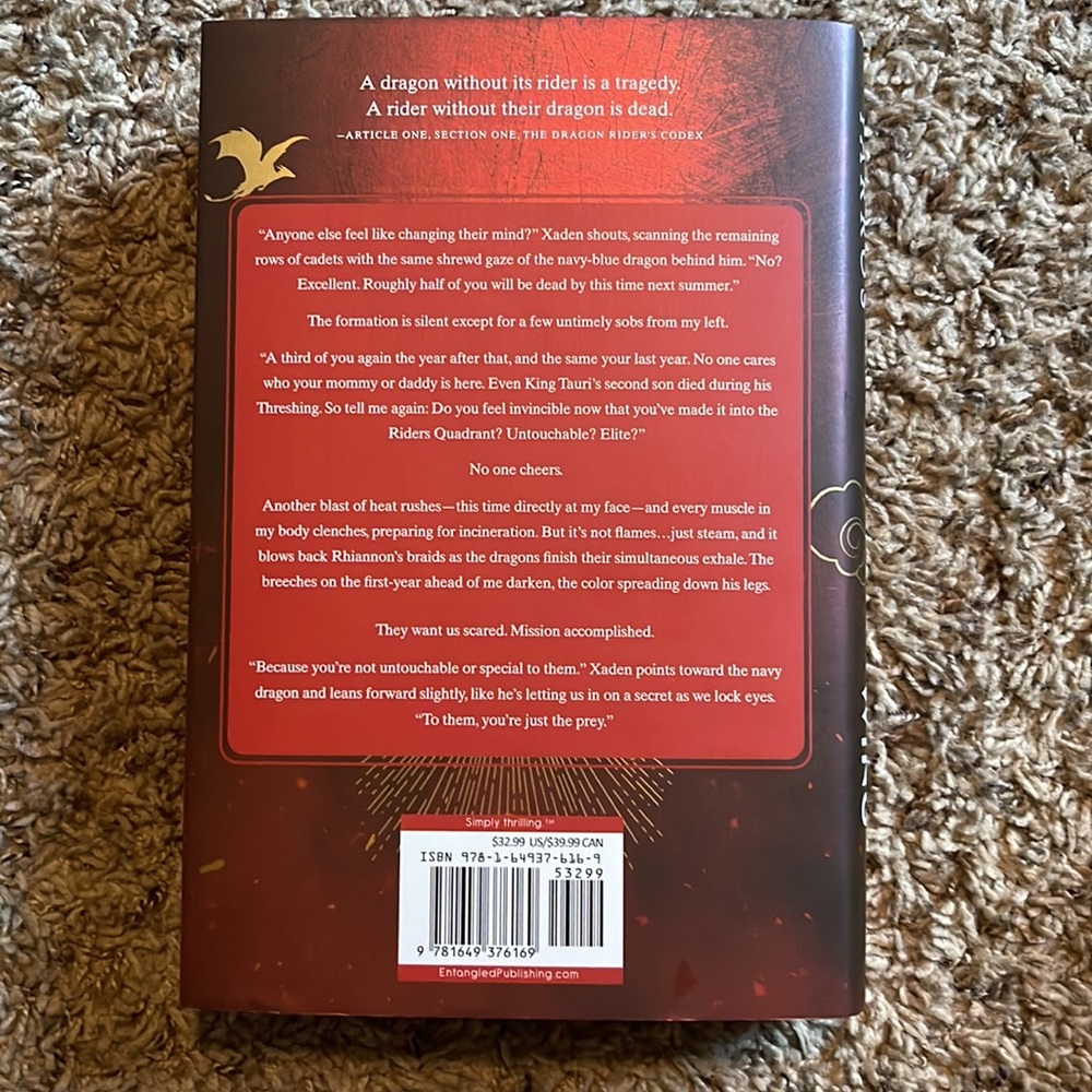 Fourth Wing Holiday Special Edition - Sprayed Edges - Picture 6 of 6